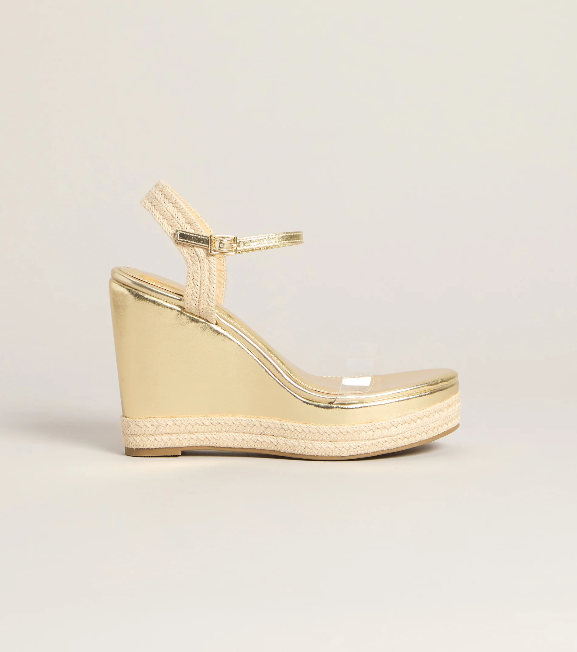 Escape The City Metallic Wedges | Windsor Stores
