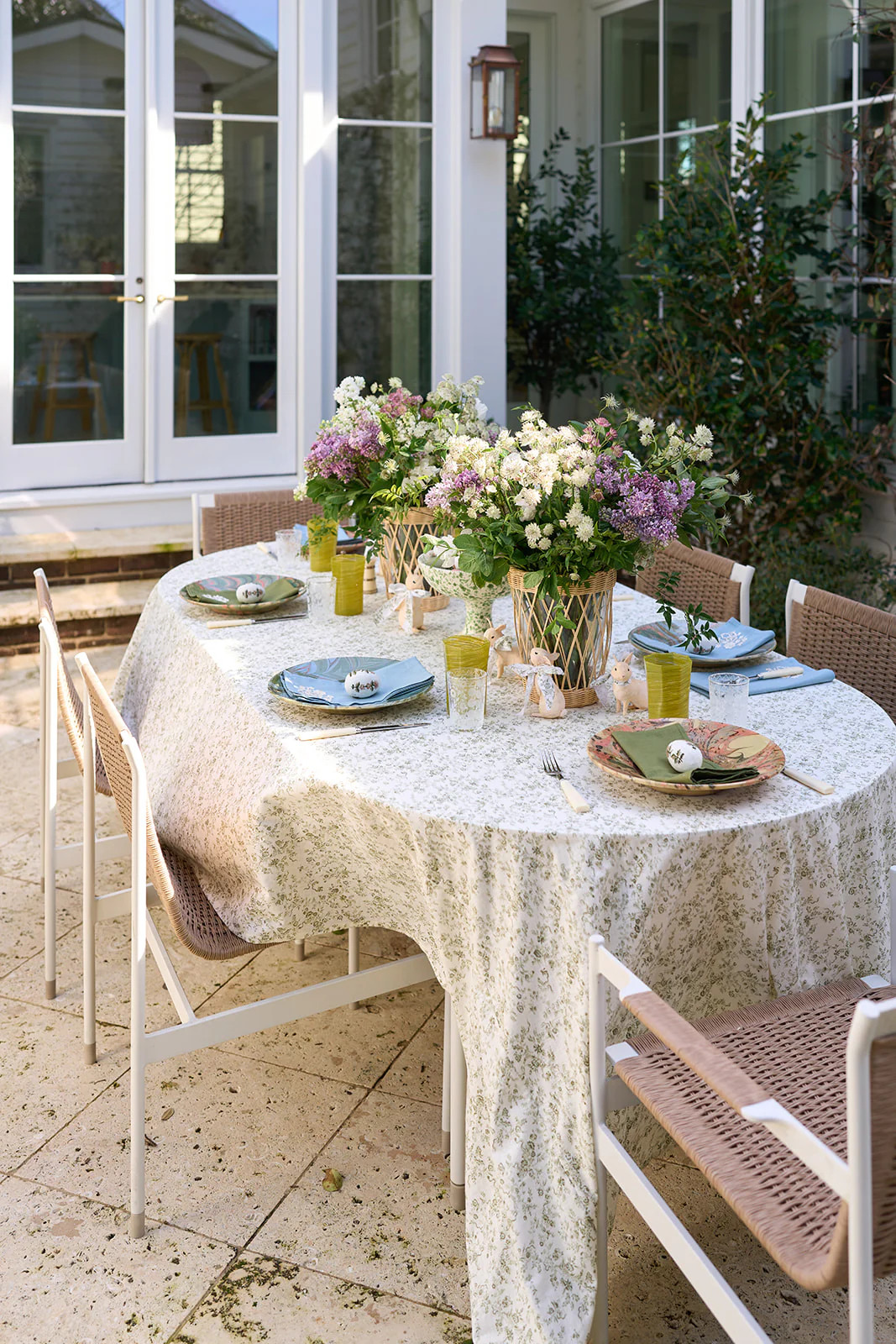 Florence Tablecloth in Linen | Parterre