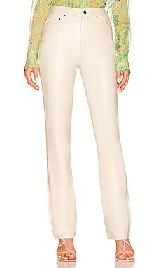 AFRM Heston Straight Leg Pant in Ivory from Revolve.com | Revolve Clothing (Global)