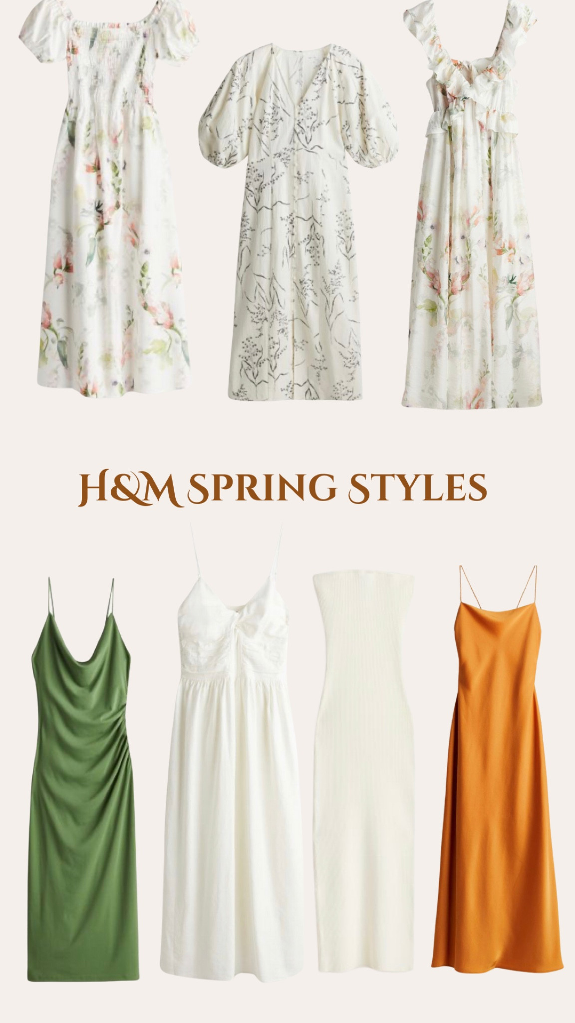 H&M Spring and summer dress haul

#LTKSeasonal #LTKU #LTKitbag