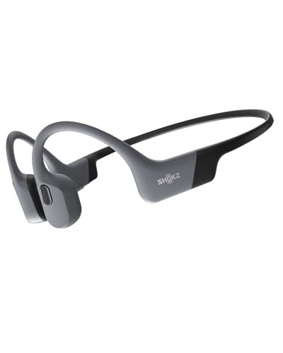 SHOKZ OpenSwim Pro - Open-Ear Bluetooth & MP3 Bone Conduction Sport Headphones, Swimming Headphones, IP68 Waterproof, Grey | Amazon (US)