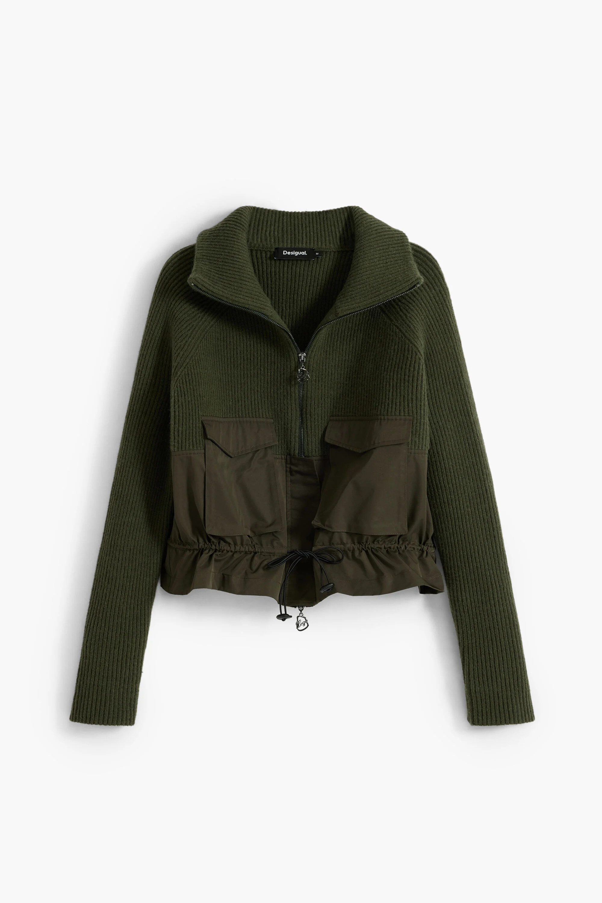 Zipper sweater with pockets Women's I Desigual.com | Desigual USA,CA