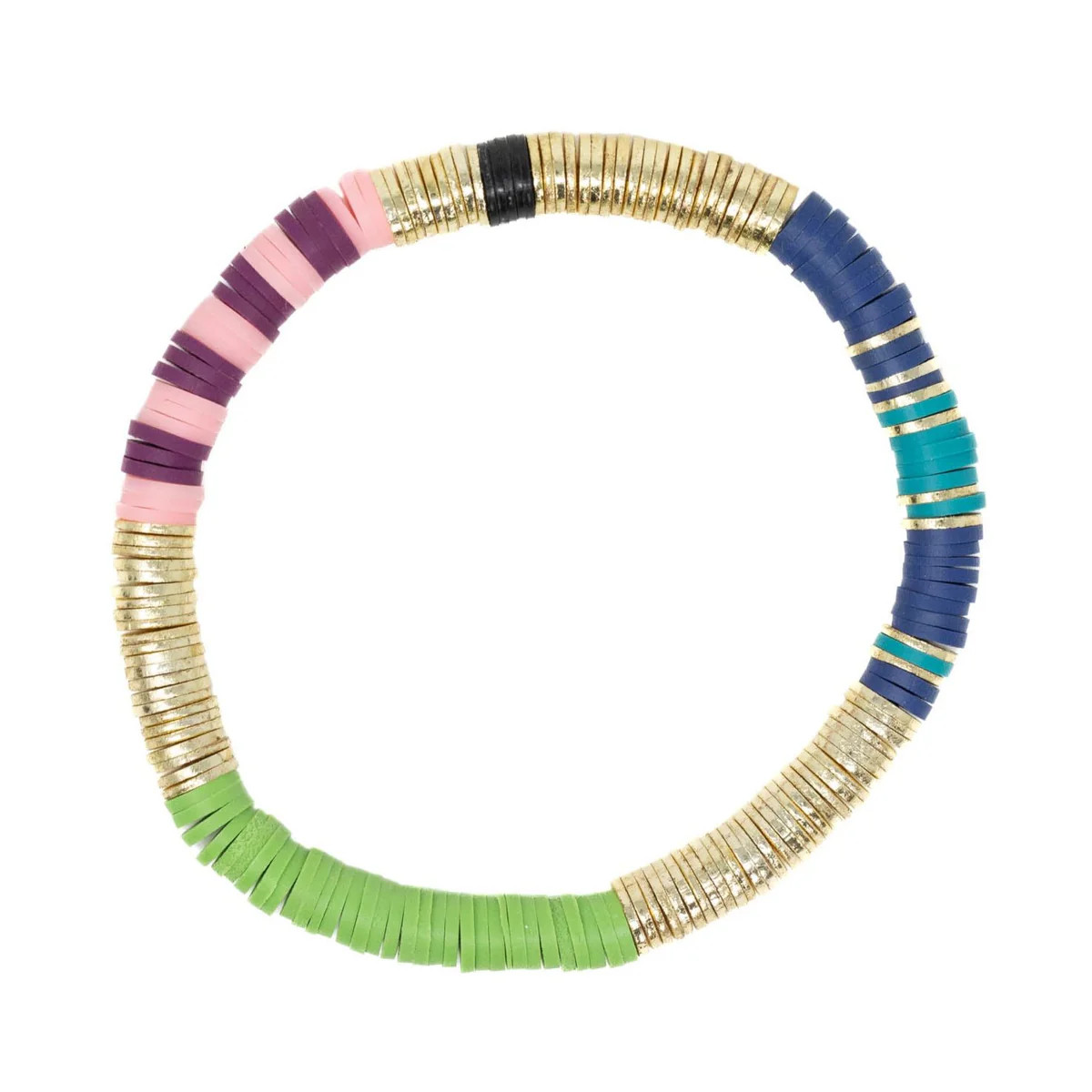 Feeling Festive Vinyl Bracelet 6mm | Allie + Bess