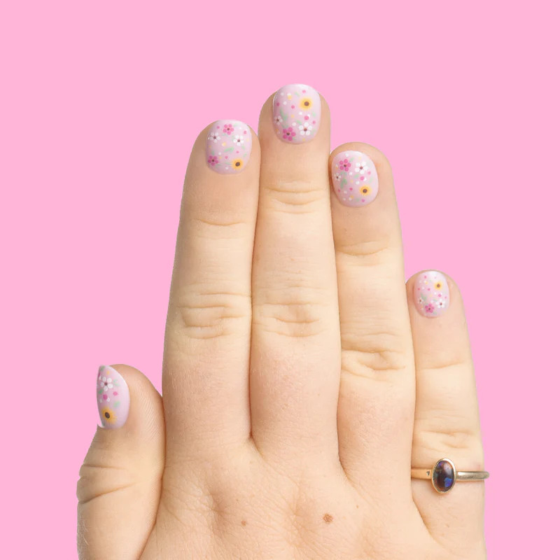 Wild for Wildflowers - Pressies | Extra Short Short | Round | Olive & June