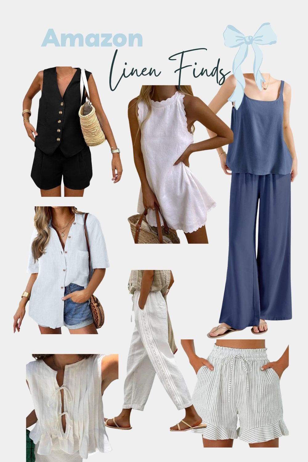 Linen clothes from Amazon
Linen top 
Linen set
Matching set
Linen dress
Linen pants
Linen shorts 


#LTKFindsUnder50 #LTKSummerEdit #LTKFindsUnder100