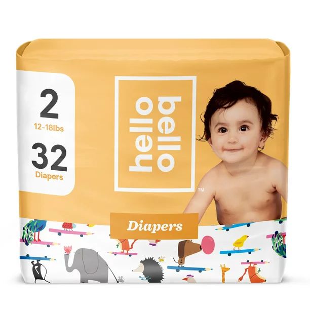 Hello Bello Diapers - Back To School - Size 2 (32ct) | Walmart (US)