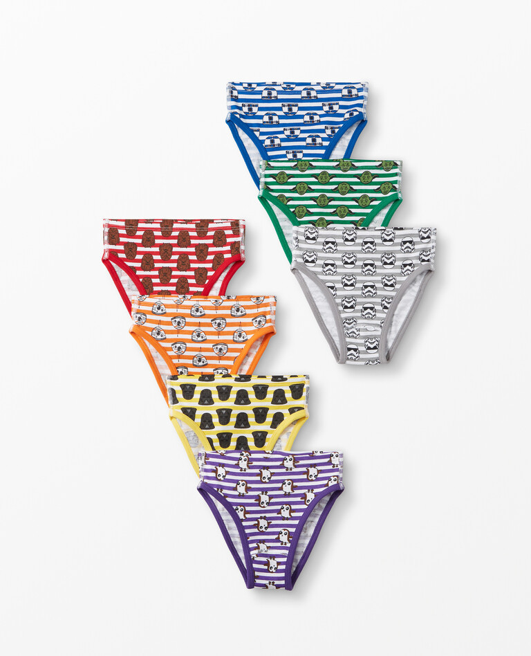 Star Wars™ Hipster Underwear In Organic Cotton 7-Pack | Hanna Andersson
