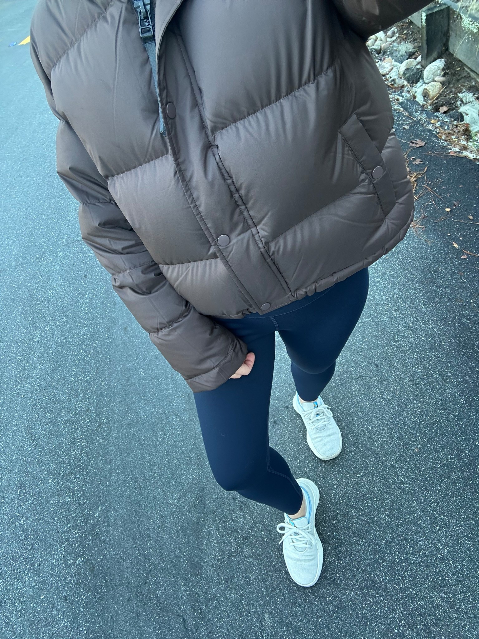 wearing a medium in the jacket and size small in the leggings.

#LTKSaleAlert #LTKFindsUnder50 #LTKActive