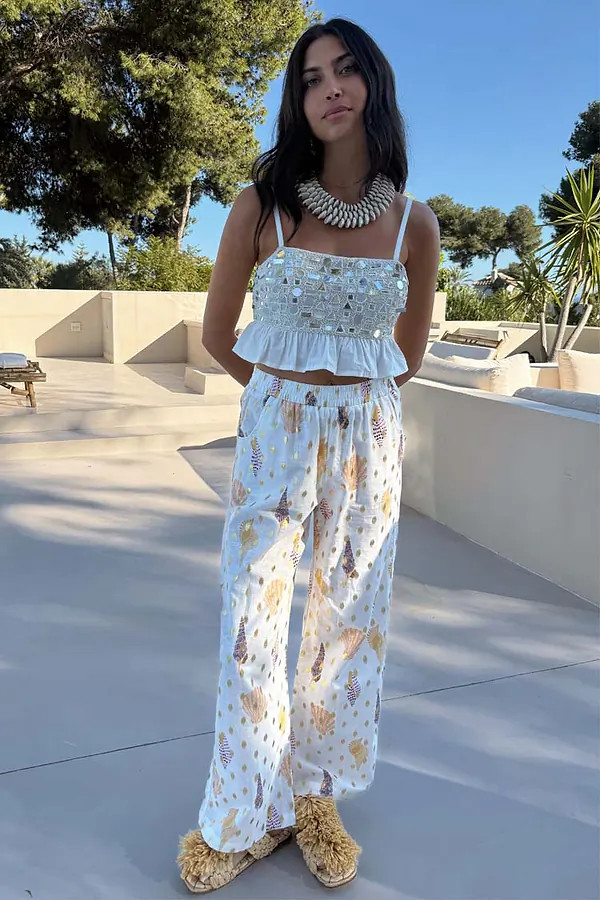 Shells Elissa Trousers Petite | Never Fully Dressed (UK & IE)