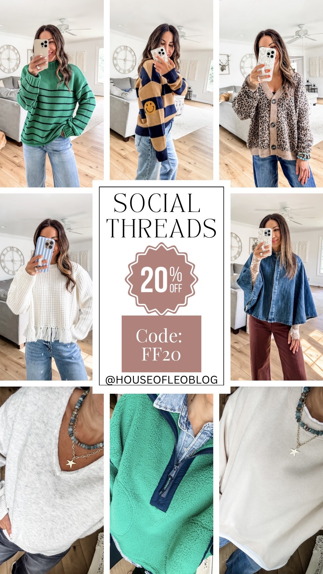 Code FF20.

#LTKSaleAlert #LTKOver40 #LTKPetite