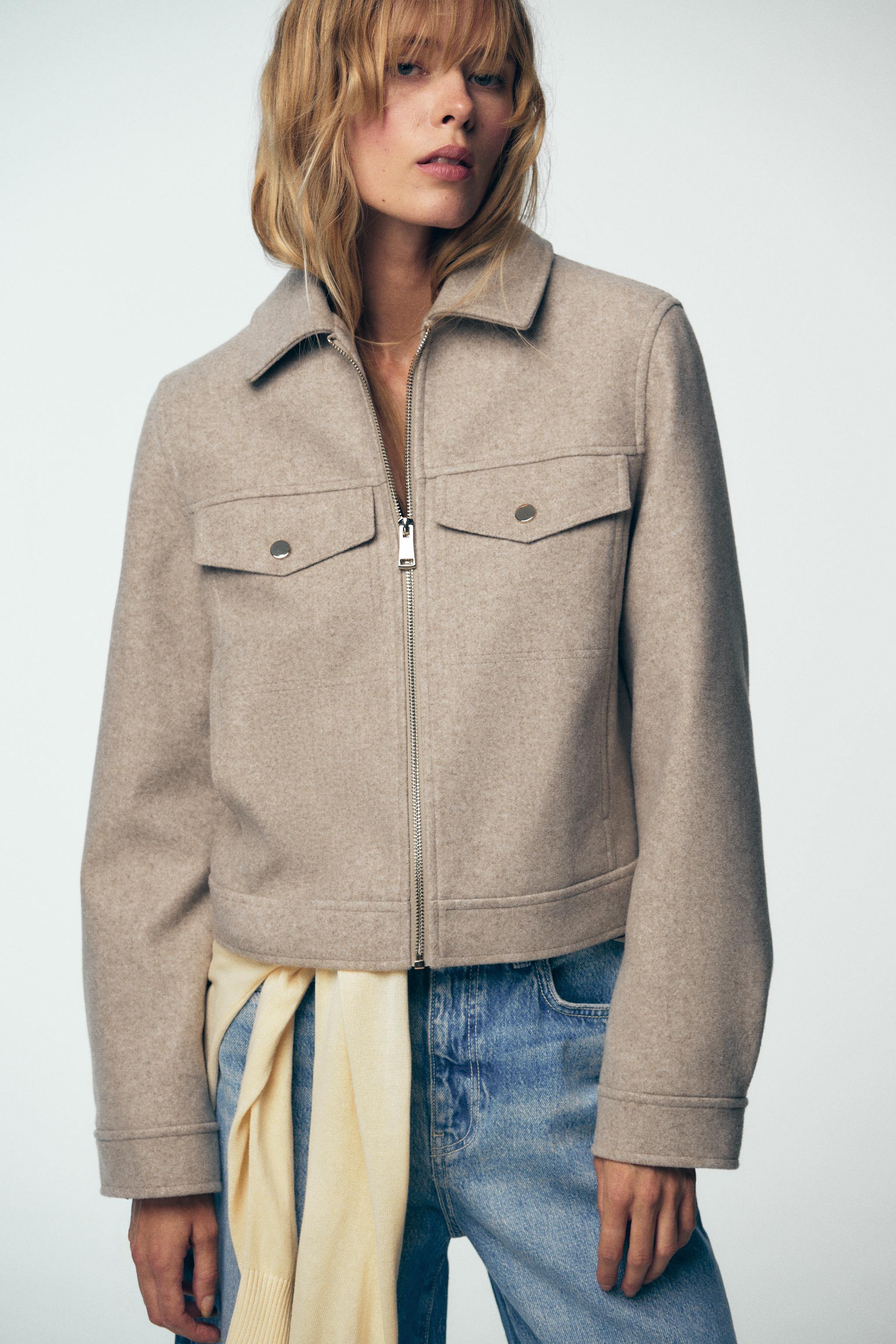 SOFT ZIP-UP JACKET | Zara US