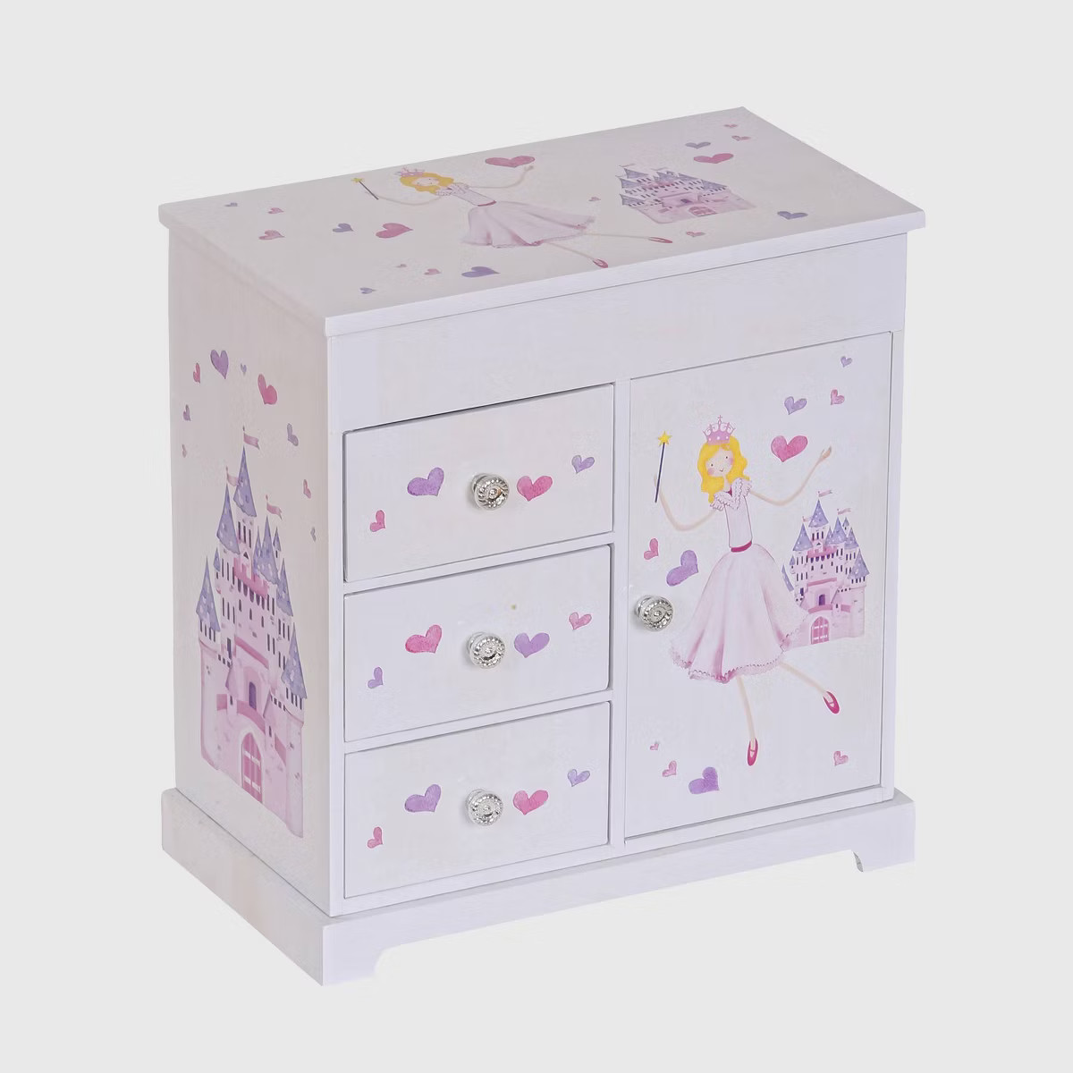 Mele & Co. Adalyn Girls' Musical Ballerina Jewelry Box- Purple | Target