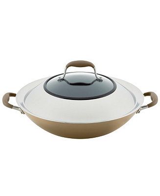 Anolon Advanced Home Hard-Anodized Nonstick Wok with Side Handles, 14 | Macys (US)