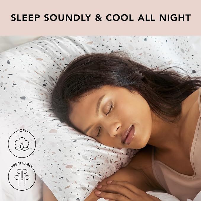 Kitsch Satin Pillowcase with Zipper Closure, Softer Than Mulberry Silk Pillow Cases Standard Size... | Amazon (US)