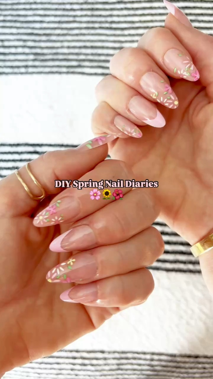 Spring nail inspo, floral nails, at home nails, glue on nails for spring, diy nail supplies, floral nails, spring nails, Easter nails, spring manicure, Easter manicure 🌸

#LTKFindsUnder100 #LTKBeauty #LTKFindsUnder50
