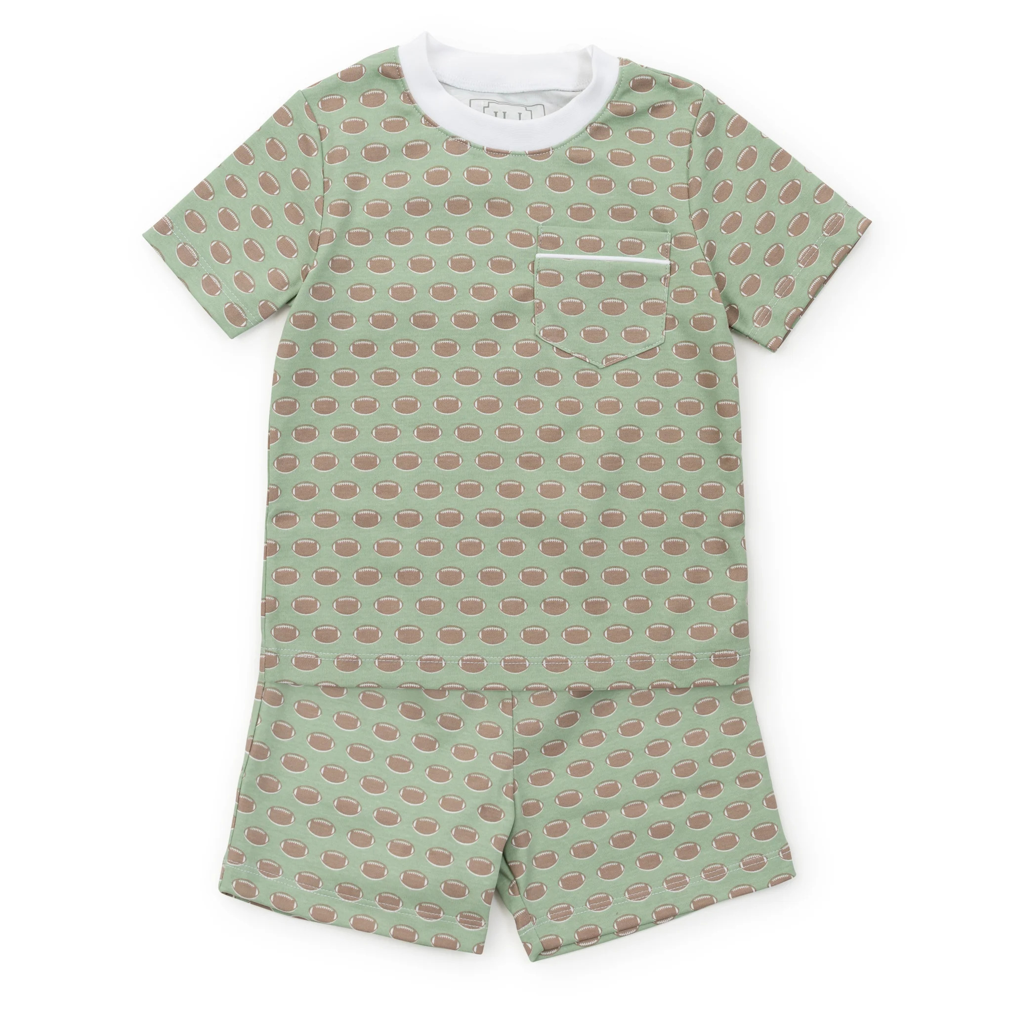 Charles Boys' Short Set - Football | Lila and Hayes
