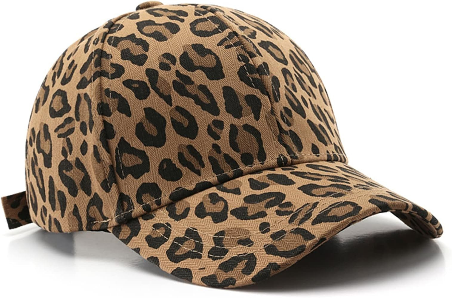 Stylish Leopard Print Women's Baseball Cap,Low Profile Vintage Adjustable Hat, Outdoor Activities... | Amazon (US)