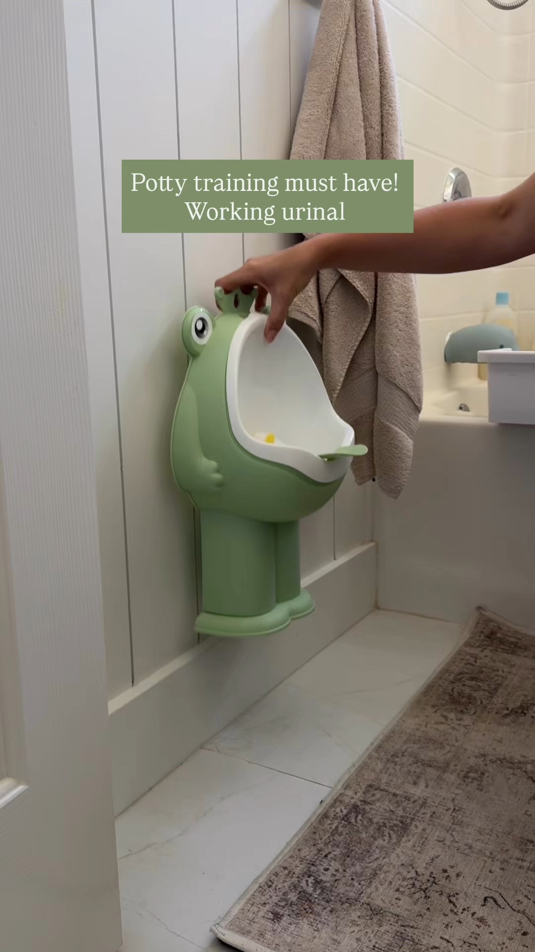 If you are potty training, then a kid sized urinal is such a fun way to motivate them to use the potty!

This urinal also has a spinning toy that they can “aim” for 🤣

You can leave it standing or you can mount it on the wall!

I Amazon find, Amazon must have, Amazon mom, toddler activities, relatable motherhood, ditl, SAHM, stay at home mom, day in the life, toddler mom, potty training |

#sahmlife #sahmproblems #relatablemom #ditI #dayinthelife #pottytraining #stayathomemoms #amazonfinds #amazonmusthaves
#momhacks #momhack #babymusthaves #mommusthaves #parenthacks #parenthood #momfinds #parentinghacks #kidessentials #toddleressentials #toddlermusthaves

#LTKKids #LTKBaby #LTKFamily