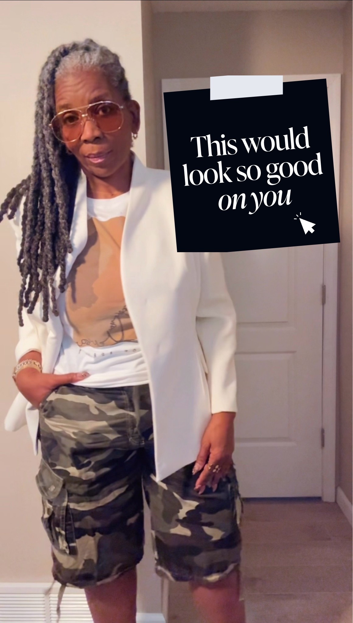 My shorts obsession continues.  This outfit is perfect for a night out.  Fun fact- these are men’s shorts! I’m a size 12/14 in women’s and I grabbed a 38 to get the fit I’m looking for 😁

#LTKootd #LTKgrwm #LTKSeasonal