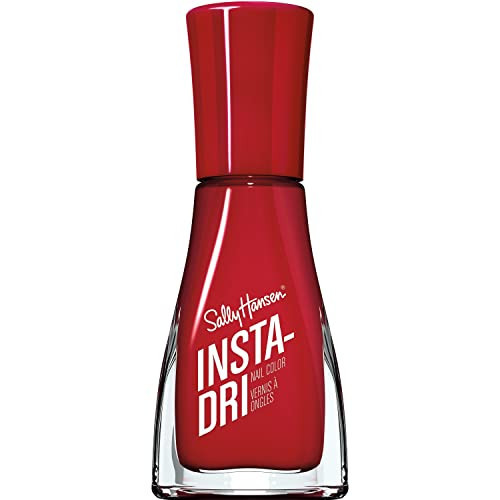 Sally Hansen Insta-Dri Nail Polish | Quick Dry, Long Lasting, Streak-Free Shine | Opaque, Glossy | 383 ASAP Apple | Bright Apple Red Nail Color | Amazon (US)