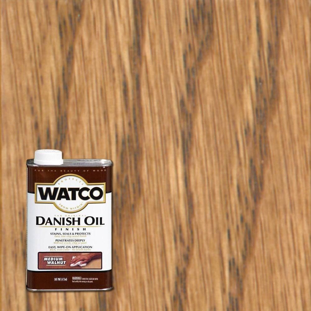 Watco 1 pt. Medium Walnut 275 VOC Danish Oil (Case of 4) | The Home Depot