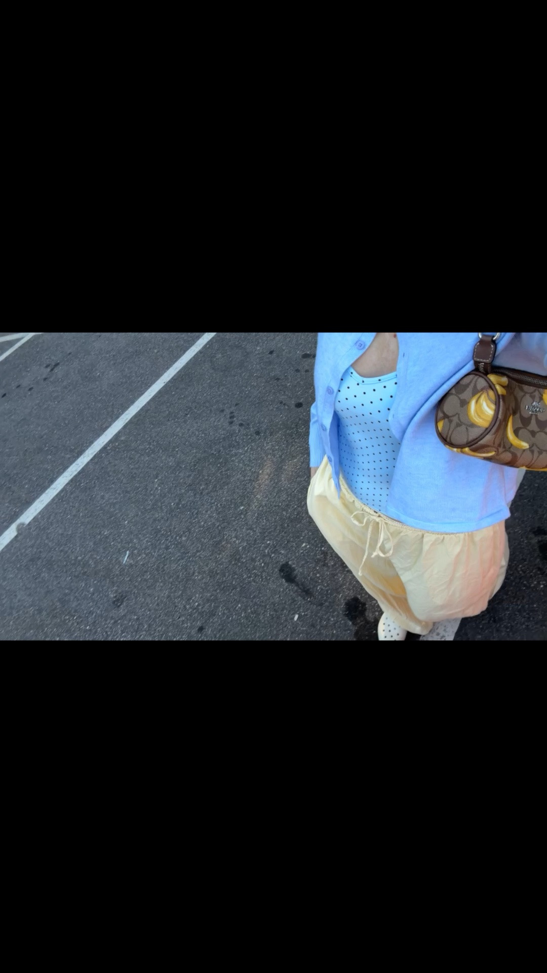 Summer outfit, cardigan, linen pants, croc wedge sandals, coach barrel bag, summer ootd, target

#LTKootd