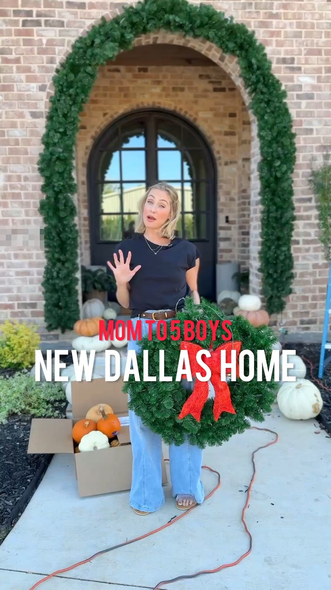 🎄✨ Front Porch + Exterior Christmas Decor ✨🎄

Here’s everything I used to decorate our exterior and front porch for Christmas this year — wreaths, garland, porch trees, bows, and the cutest Santa mailbox. All exact items linked below.

Front porch Christmas decor:
• 36” Lighted Pine Porch Trees (Wayfair)
• 3 Ft Pre-Lit Christmas Wreath with Red Bow (Wayfair)
• Bertrand Non-Slip Christmas Doormat (Wayfair)
• Wooden Christmas Reindeer (Wayfair)
• Red Velvet Outdoor Bows (Amazon)

Exterior garland & accents:
• 9 ft Green Christmas Garland (Amazon)
• 10 ft Indoor/Outdoor Christmas Garland (Amazon)
• Standing Santa’s Mailbox (Amazon – 2 styles)

These pieces are super affordable, easy to style, and make the whole house feel magical. Linking everything below! 🎅🏼🎁✨

#christmasporchdecor #christmasporchideas #holidaydecor #frontporchdecor #christmasfrontporch #wayfairdecor #amazonfinds #ltkit #ltkholiday #ltkhome #christmasdecorideas #outdoorchristmasdecor #christmashome