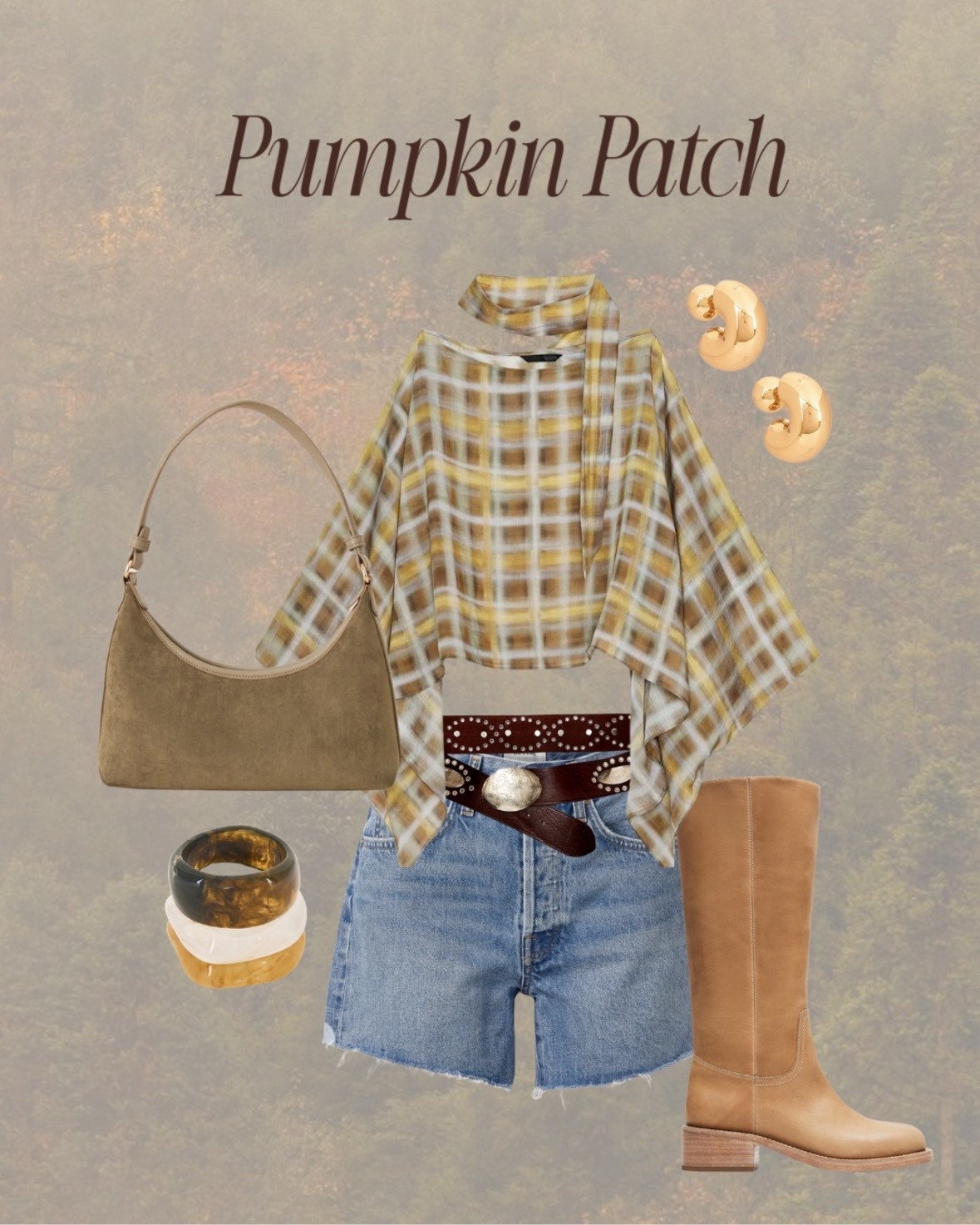 What to wear: to the pumpkin patch this fall. Cute & casual but guaranteed to be the best dressed, chicest girl at the patch.

Shirt is Zara & I can’t link it but everything else is linked here 🫶🏼

#fallboots#falloutfit#pumpkinpatch#falloutfitinspiration#bangles#denimshorts

#LTKShoeCrush #LTKSeasonal