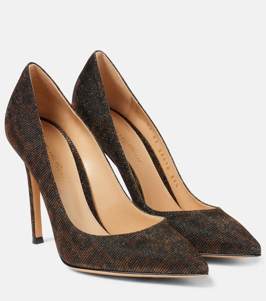 Gianvito Rossi Gianvito 105 leopard-print pumps | Mytheresa (US/CA)