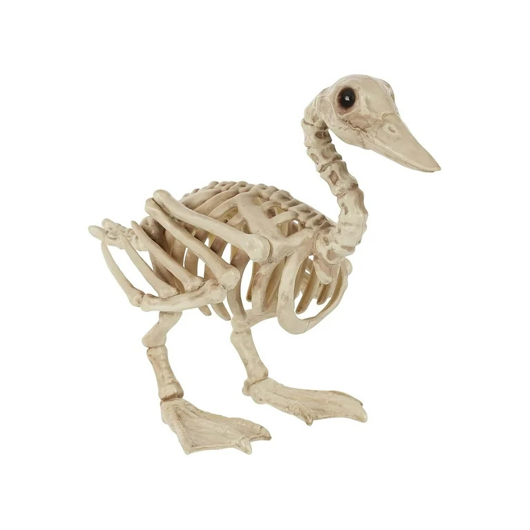 Seasons Crazy Bones 11 in. Skeleton Duck Halloween Decor | Walmart (US)