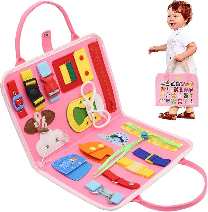 Busy Board Montessori Toys for Toddlers Sensory Board Toys Preschool Activities Educational Toys ... | Amazon (US)