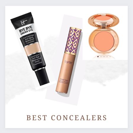 My favorite concealers ever * They all cover dark circles and feel clean on my skin * Makeup * Color corrector 

#LTKFind #LTKunder50 #LTKbeauty