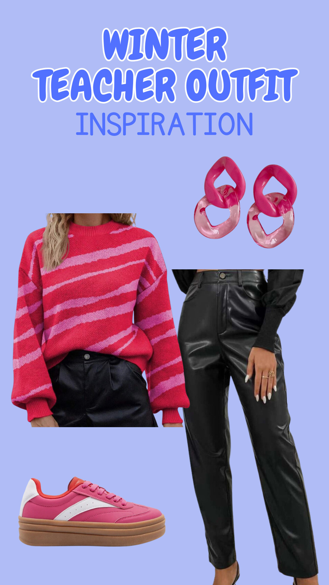 PINK and black Teacher Outift 

 #LTKSeasonal #LTKFindsUnder50 #LTKFindsUnder100