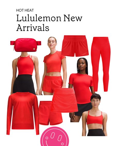 New Lululemon arrivals! Love the color hot heat in all these styles ❤️

#LTKstyletip #LTKSeasonal #LTKfitness