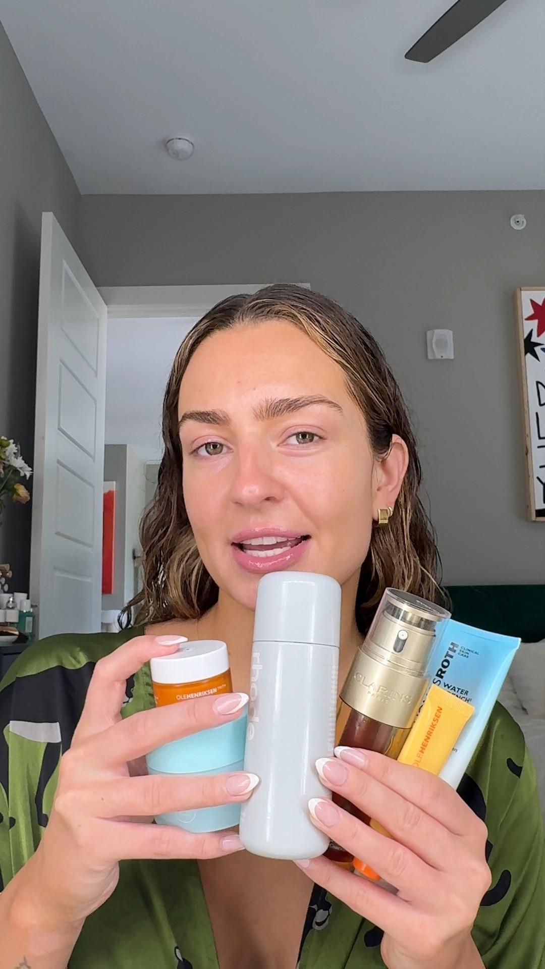 current day time skincare lineup ☝️ sometimes i use a vitamin c serum as well but im all out rn 

#LTKBeauty