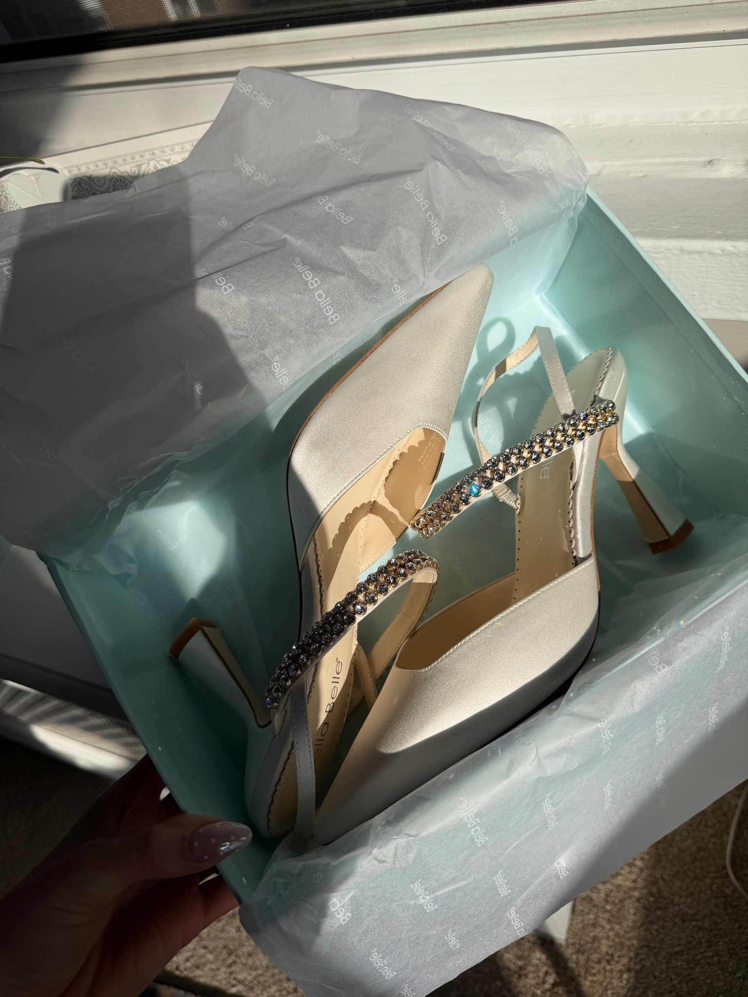 Bridal era unlocked (I think I found my wedding heels and I’m so pumped 😍