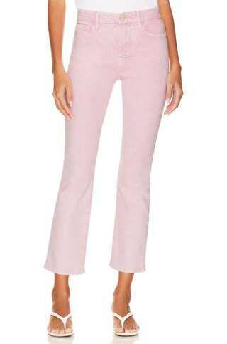 Good American Good Legs Straight in Mineral Rose Quartz001 from Revolve.com | Revolve Clothing (Global)