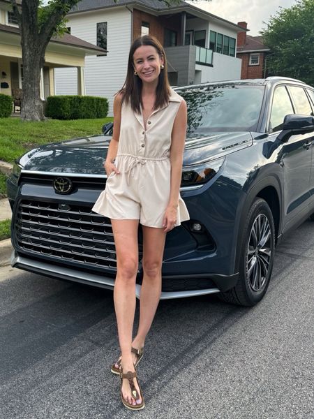 This sleeveless romper is so cute and comfortable too! I’m wearing the Apricot color, but there are 7 colors to choose from! Perfect, easy to wear outfit for summer! 

#LTKFindsUnder50 #LTKSeasonal #LTKStyleTip