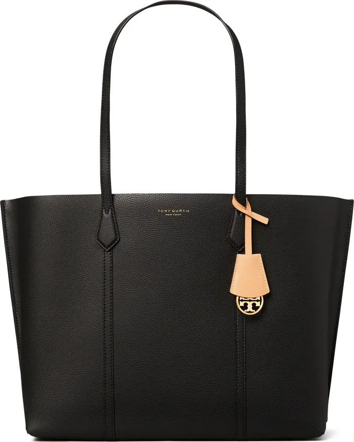 Perry Triple Compartment Leather Tote | Nordstrom