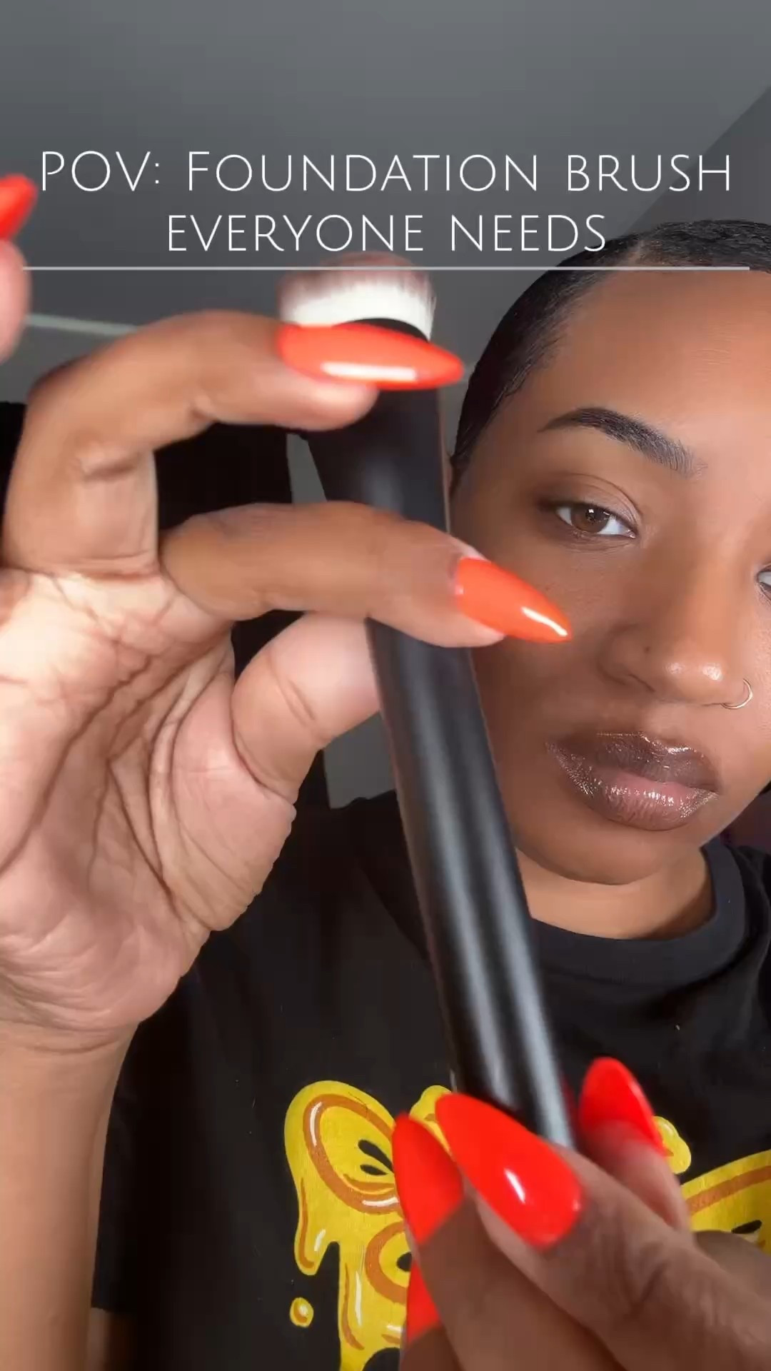 ✨ Seamless base unlocked! 👩🏽‍🎨 Watch how smooth my foundation applies with the JoMay flat brush 💖 #JoMayBeauty #FoundationHack #MakeupTutorial #FlawlessBase

#LTKBeauty #LTKFindsUnder50