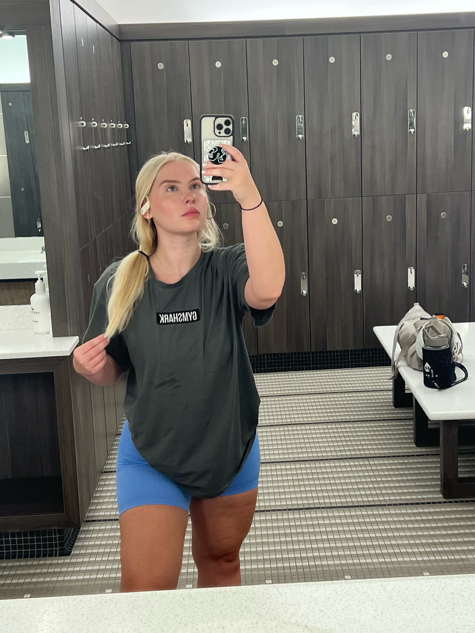 shorts are from lazuli label code lucy! pretty sure gymshark stopped selling this tee but i linked a similar one!!

#LTKcurves #LTKstyletip #LTKfit