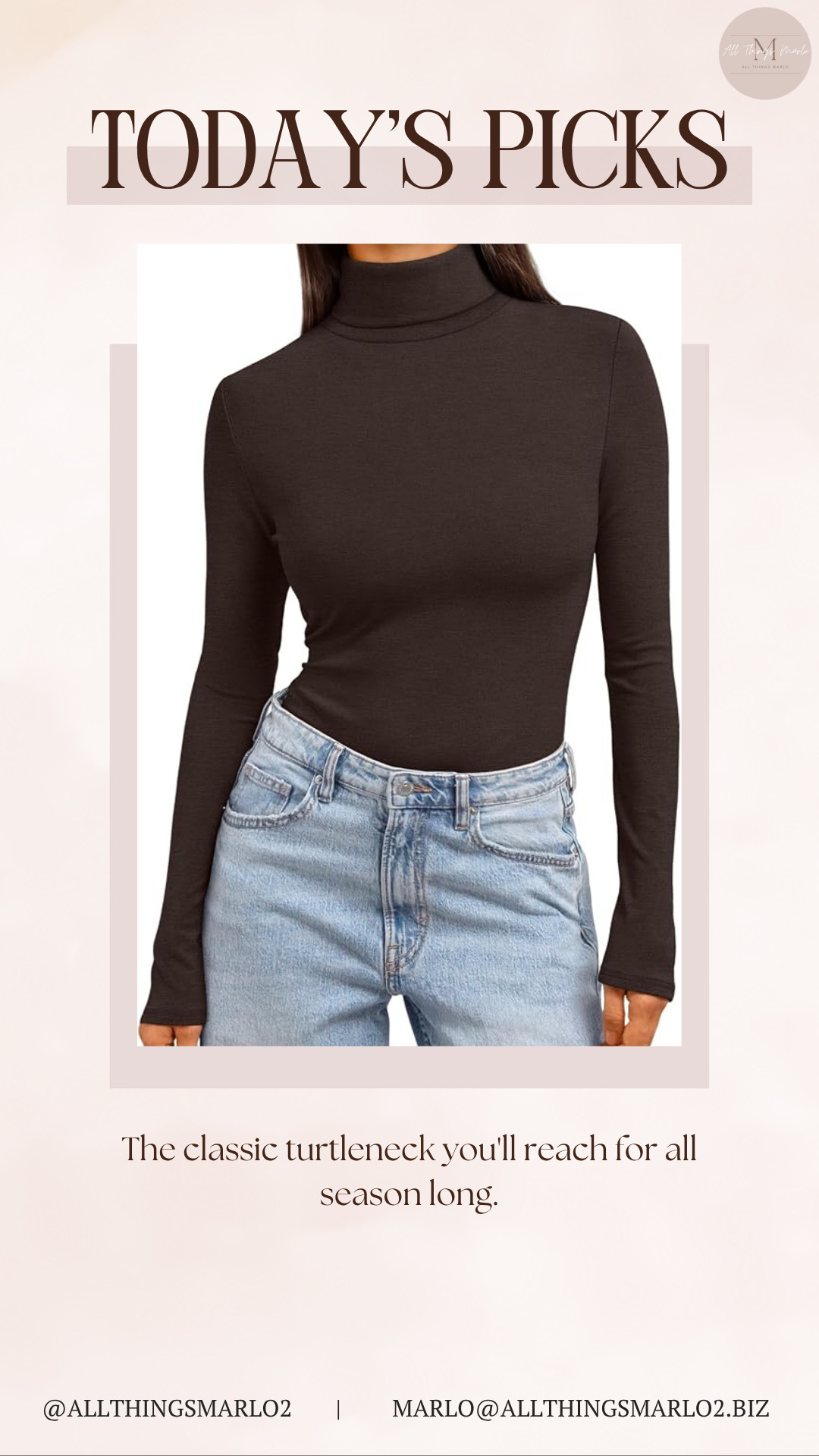 The classic turtleneck you'll reach for all season long. 

 #LTKSeasonal #LTKWorkwear #LTKTravel