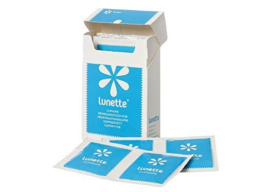 Lunette Cup Wipes (Portable - Compostable - Disinfecting) | Amazon (US)
