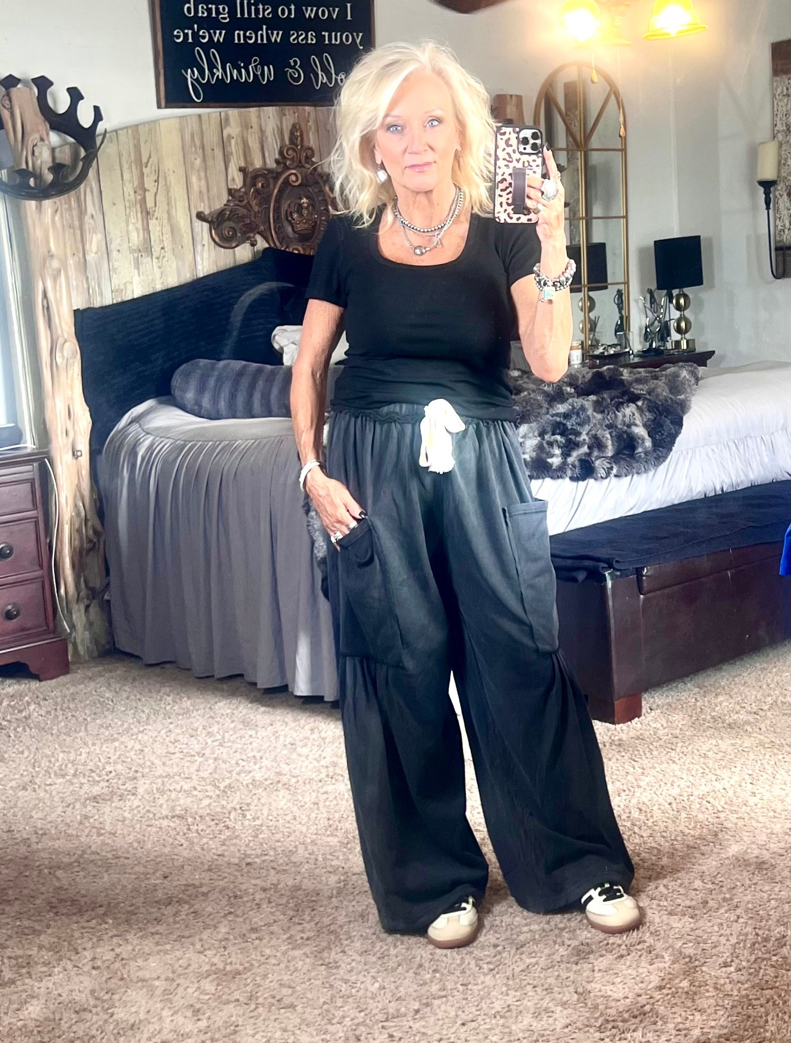 Nothing better than cute sweatpants and a soft tee

#LTKootd #LTKmomlife #LTKOver40