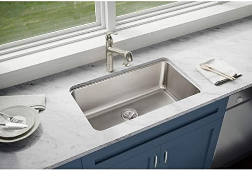 Elkay ELUH281610 Lustertone Classic Single Bowl Undermount Stainless Steel Sink | Amazon (US)