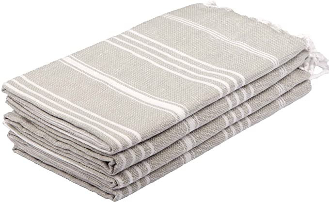 Clotho 4 Pack Turkish Hand Towel for Bathroom | Decorative Towel Set of 4 for Kitchen | 100% Cott... | Amazon (US)