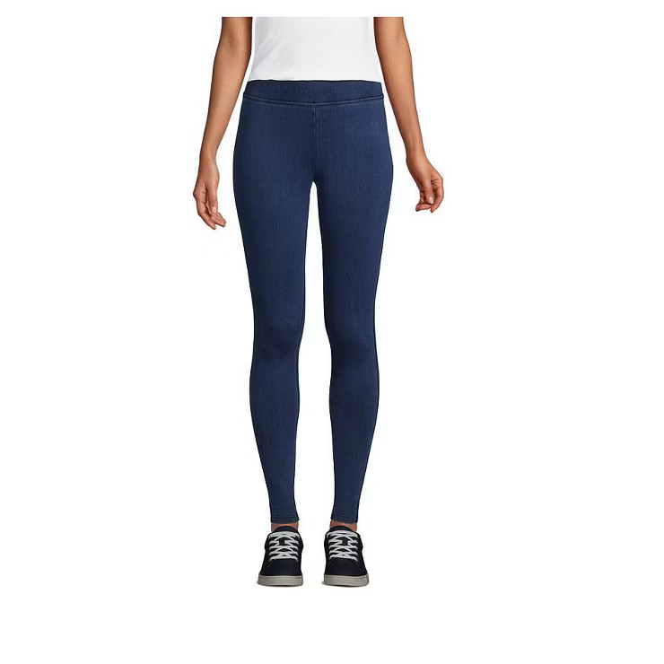 Lands' End Women's Starfish Mid Rise Knit Leggings | Target