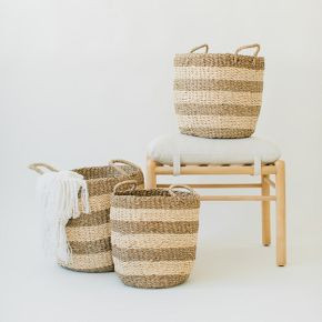 Camden Woven Baskets (Set of 3) | West Elm (US)