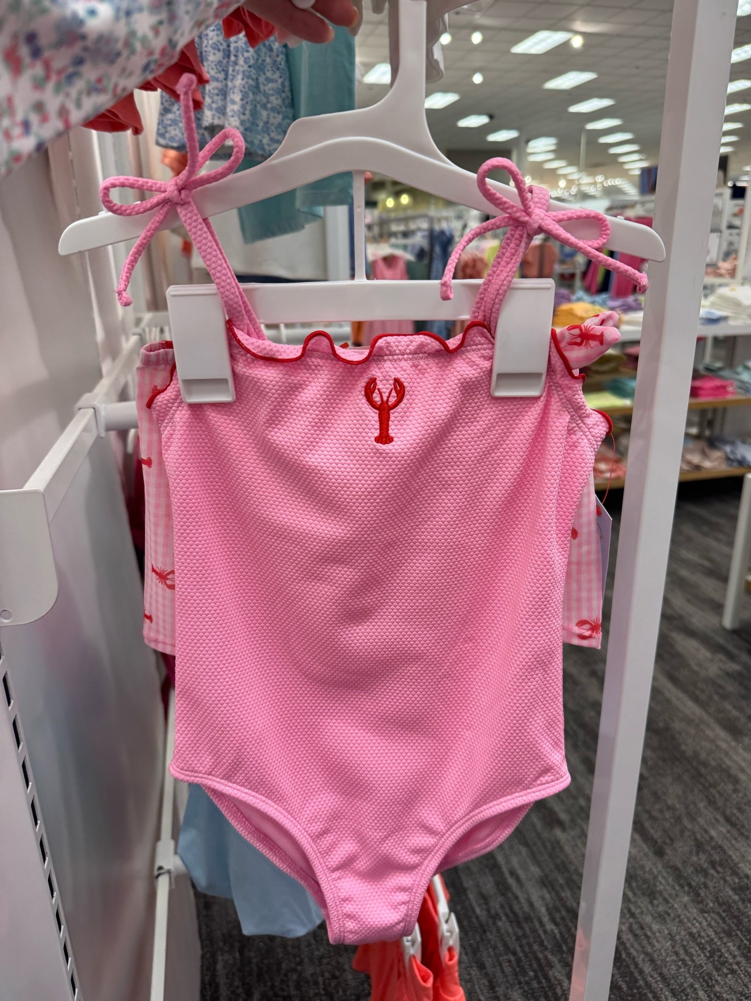 Girls lobster bathing suit, east coast bathing suit, girls one piece bathing suit, girls vacation essentials

#LTKKids #LTKSwim #LTKSeasonal