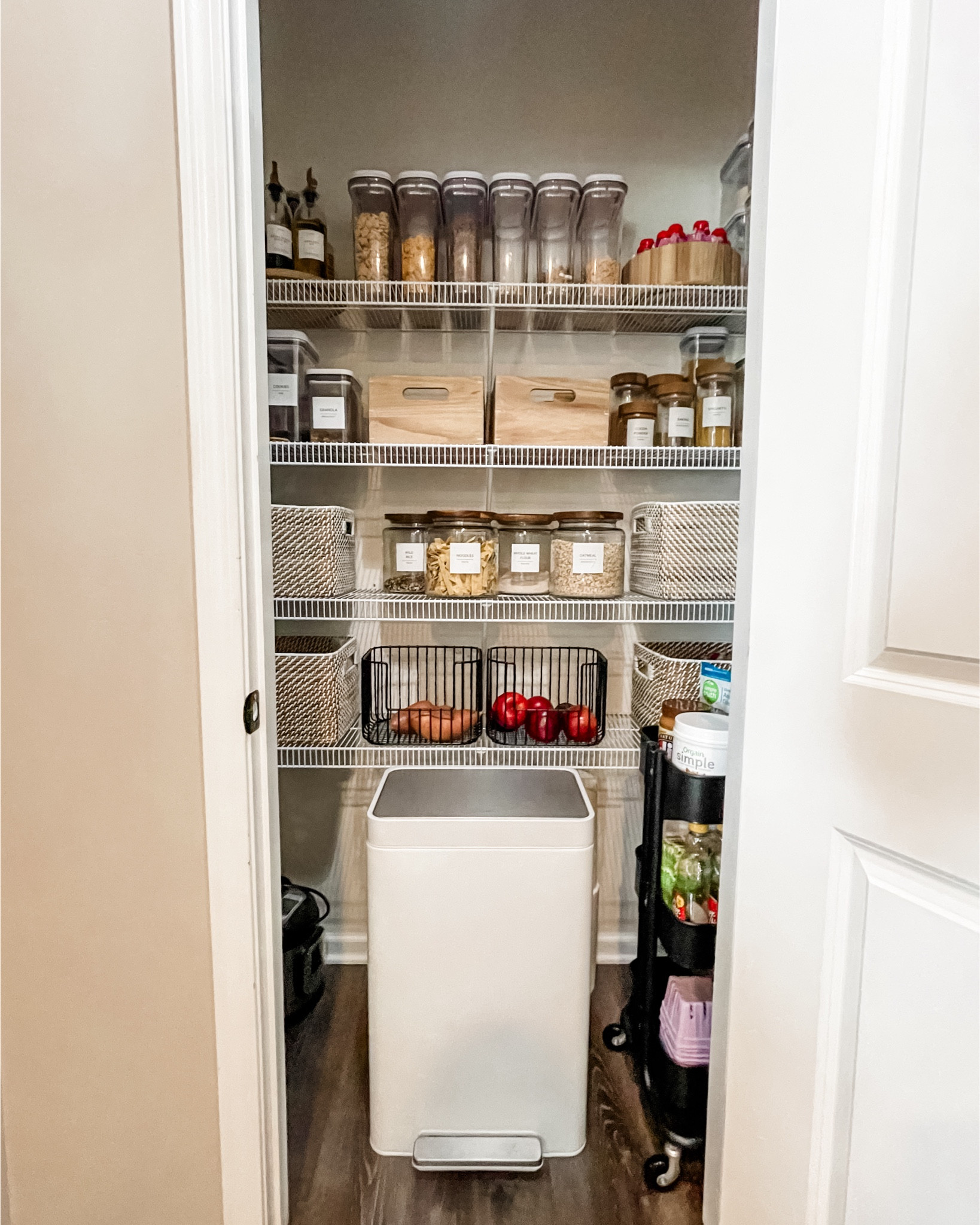 Pantry  |  Kitchen

Organization, food storage, jars, containers, container store, Amazon finds, lock tight, trash can, neutral decor, acacia wood, wood bin, ikea, cart, basket, crate & barrel

#LTKfindsunder100 #LTKhome #LTKfamily